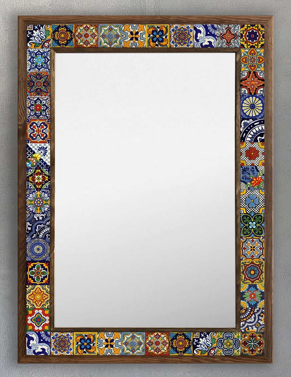 OSCAR STONE DECOR ÇERÇEVELİ MOZAİK DOĞALTAŞ AYNA / AYN5070-112