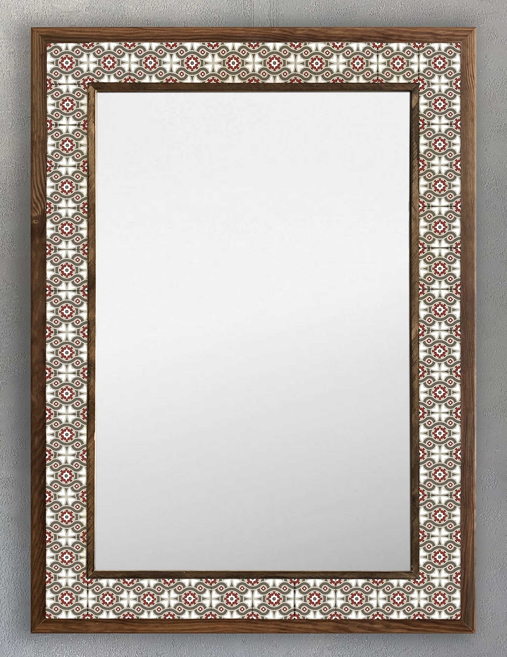 OSCAR STONE DECOR ÇERÇEVELİ MOZAİK DOĞALTAŞ AYNA / AYN5070-052