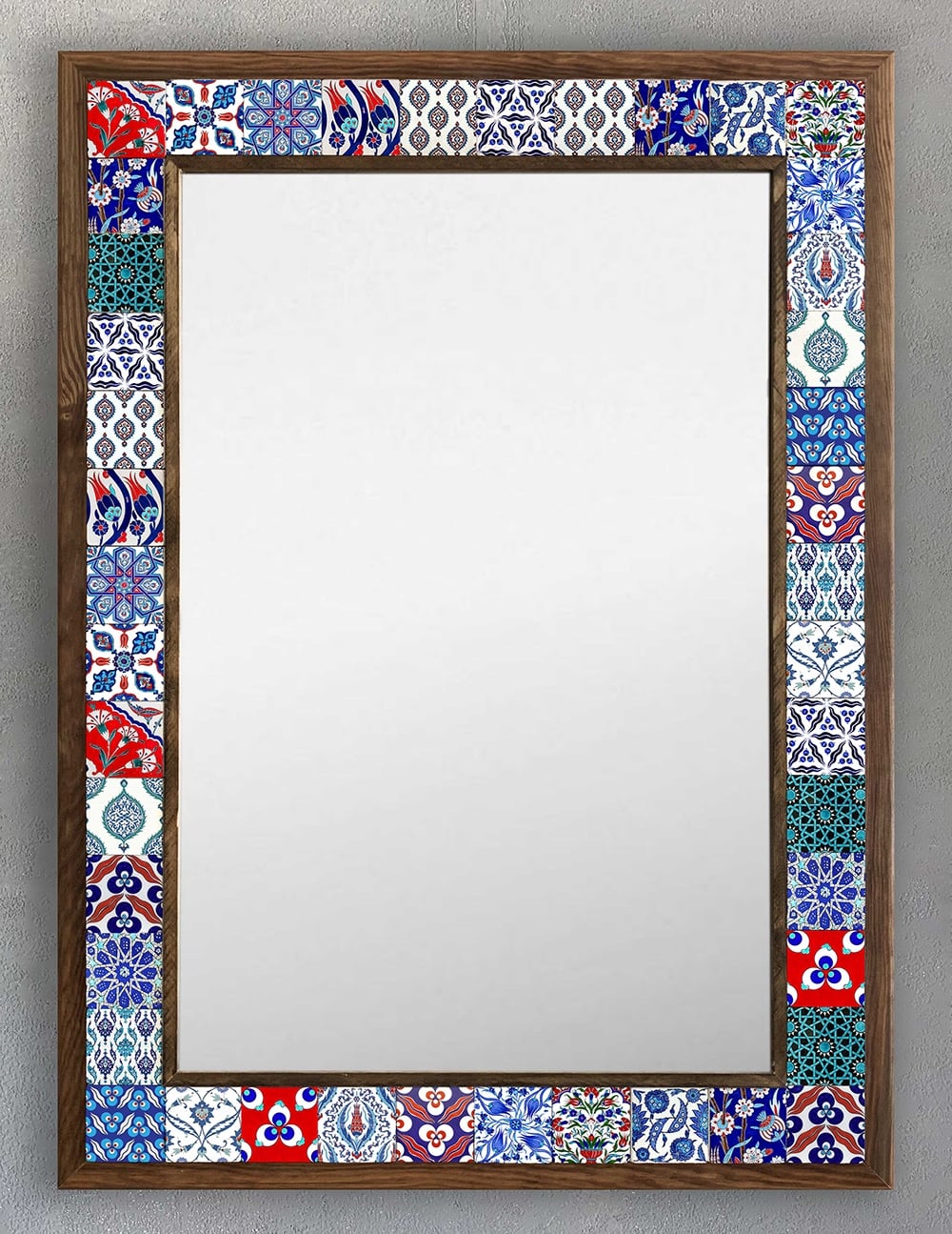 OSCAR STONE DECOR ÇERÇEVELİ MOZAİK DOĞALTAŞ AYNA / AYN5070-010