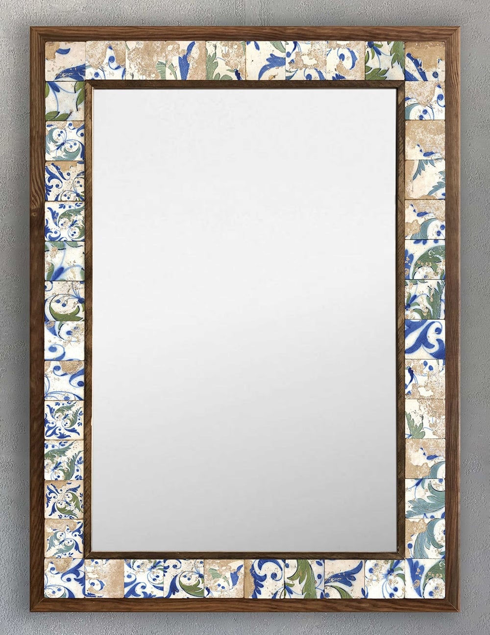OSCAR STONE DECOR ÇERÇEVELİ MOZAİK DOĞALTAŞ AYNA / AYN5070-111