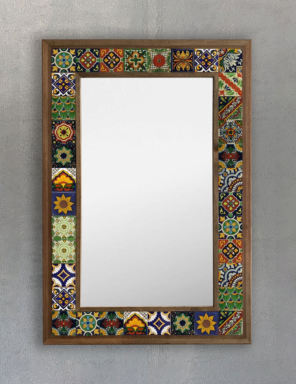 OSCAR STONE DECOR ÇERÇEVELİ MOZAİK DOĞALTAŞ AYNA / AYN4060-027