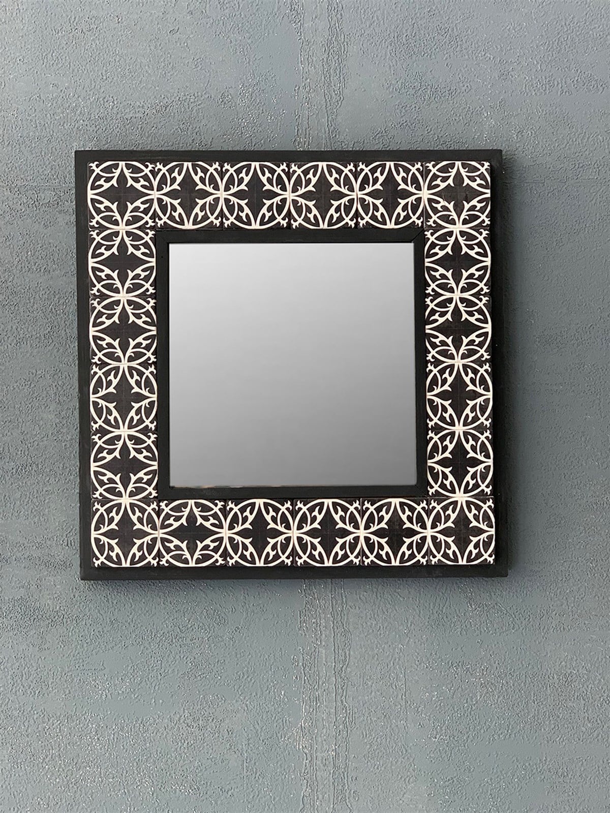 OSCAR STONE DECOR ÇERÇEVELİ MOZAİK DOĞALTAŞ AYNA / AYN-055
