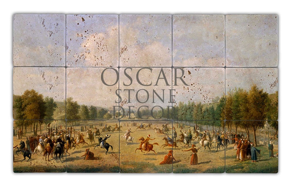 OSCAR STONE DECOR CİRİT DOĞALTAŞ TABLO / TT093 (STONE TABLE)