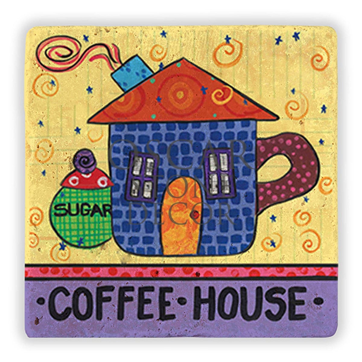 OSCAR STONE DECOR COFFEE HOUSE DOĞALTAŞ DUVAR DEKORU / DD177 (WALL DECOR)