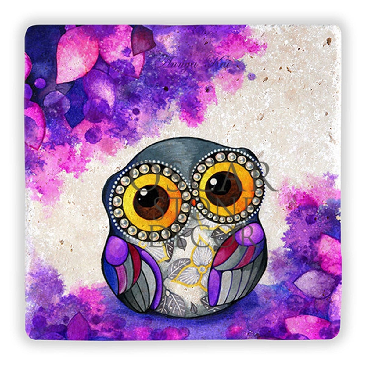 OSCAR STONE DECOR COLOR OWL III DOĞALTAŞ DUVAR DEKORU / DD139 (WALL DECOR)