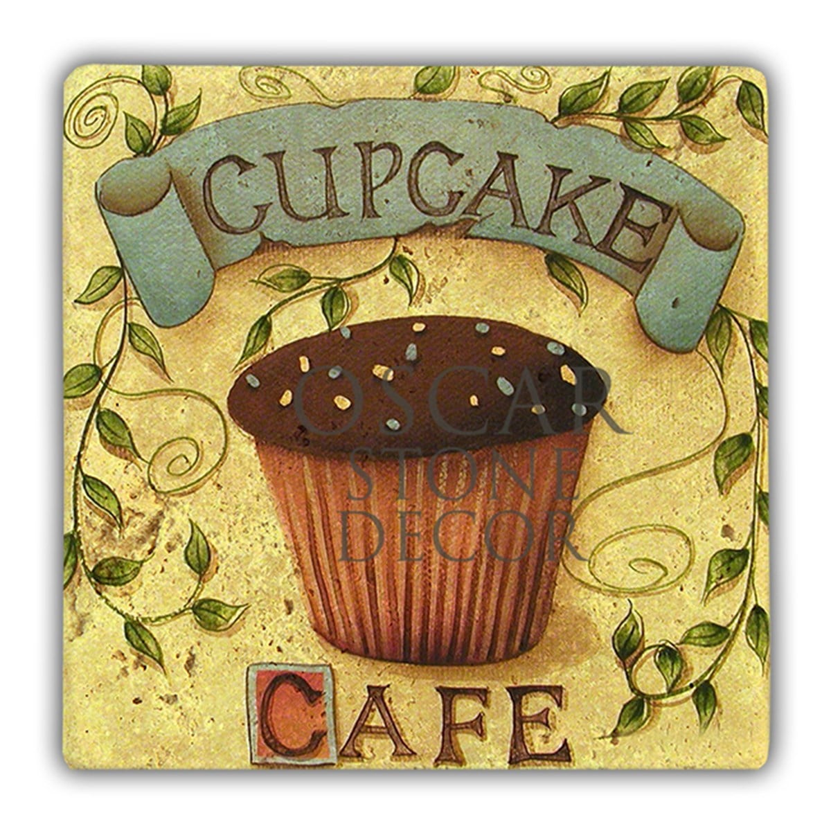 OSCAR STONE DECOR DD030-CUPCAKE CAFE DOĞALTAŞ DUVAR DEKORU / DD30 (WALL DECOR)