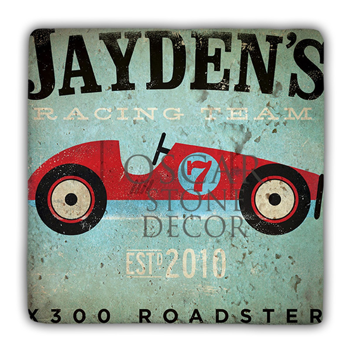 OSCAR STONE DECOR DD064-JAYDEN'S RACING TEAM DOĞALTAŞ DUVAR DEKORU / DD64 (WALL DECOR)