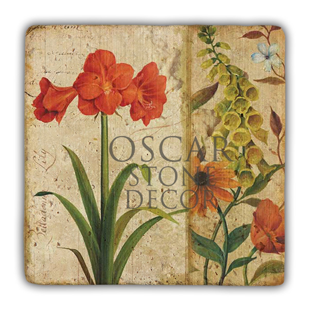 OSCAR STONE DECOR DD073-LILY DOĞALTAŞ DUVAR DEKORU / DD73 (WALL DECOR)