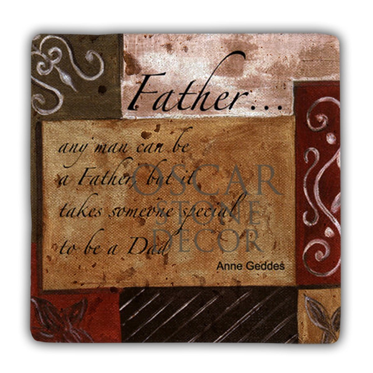 OSCAR STONE DECOR DD075-FATHER&DAD DOĞALTAŞ DUVAR DEKORU / DD75 (WALL DECOR)