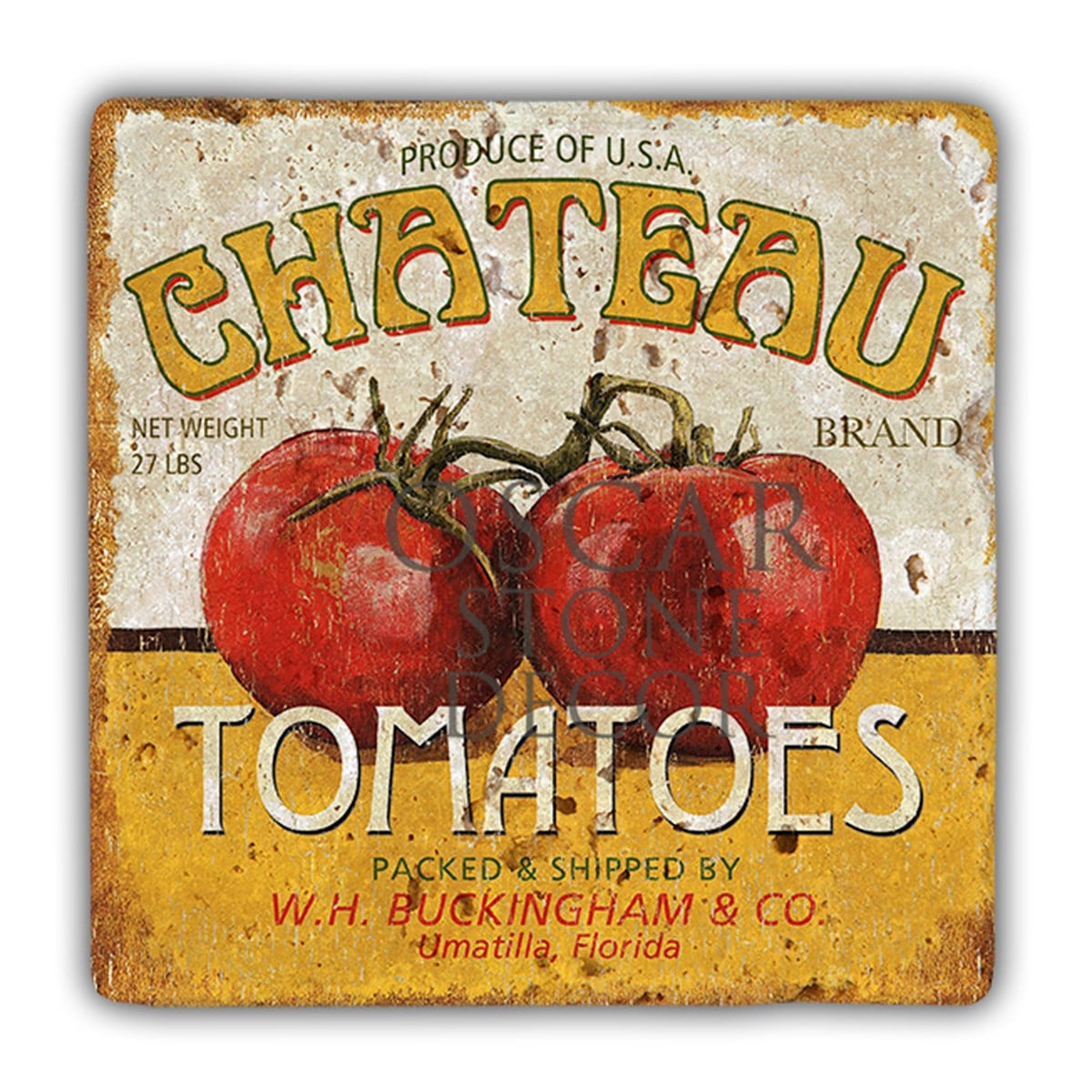 OSCAR STONE DECOR DD095-CHATEAU TOMATOES DOĞALTAŞ DUVAR DEKORU / DD95 (WALL DECOR)