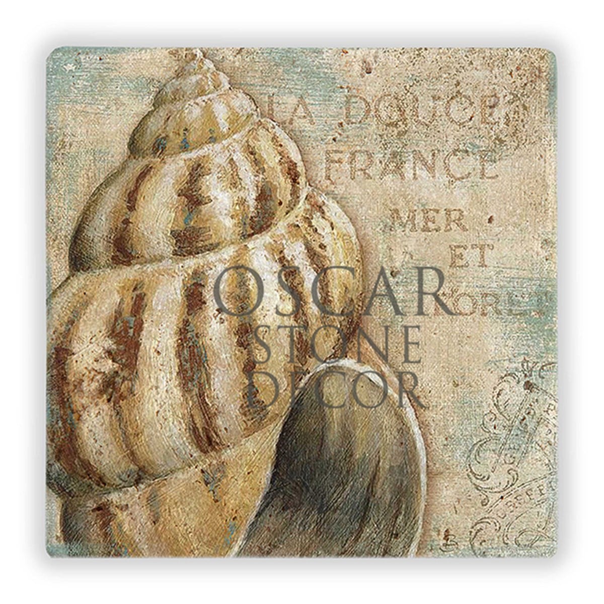 OSCAR STONE DECOR DENİZ KABUĞU DOĞALTAŞ DUVAR DEKORU / DD241 (WALL DECOR)