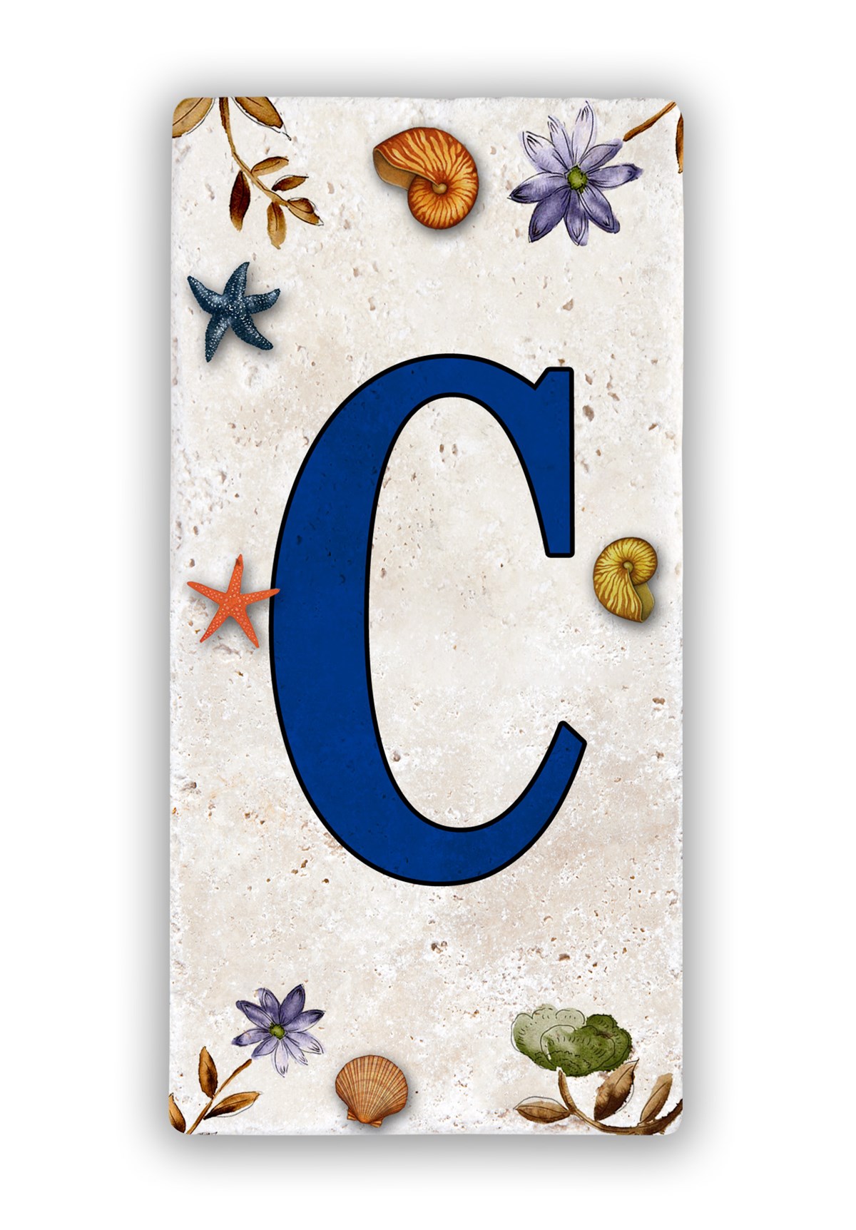 OSCAR STONE DECOR DOĞALTAŞ KAPI NUMARASI, C (DOOR NUMBER)