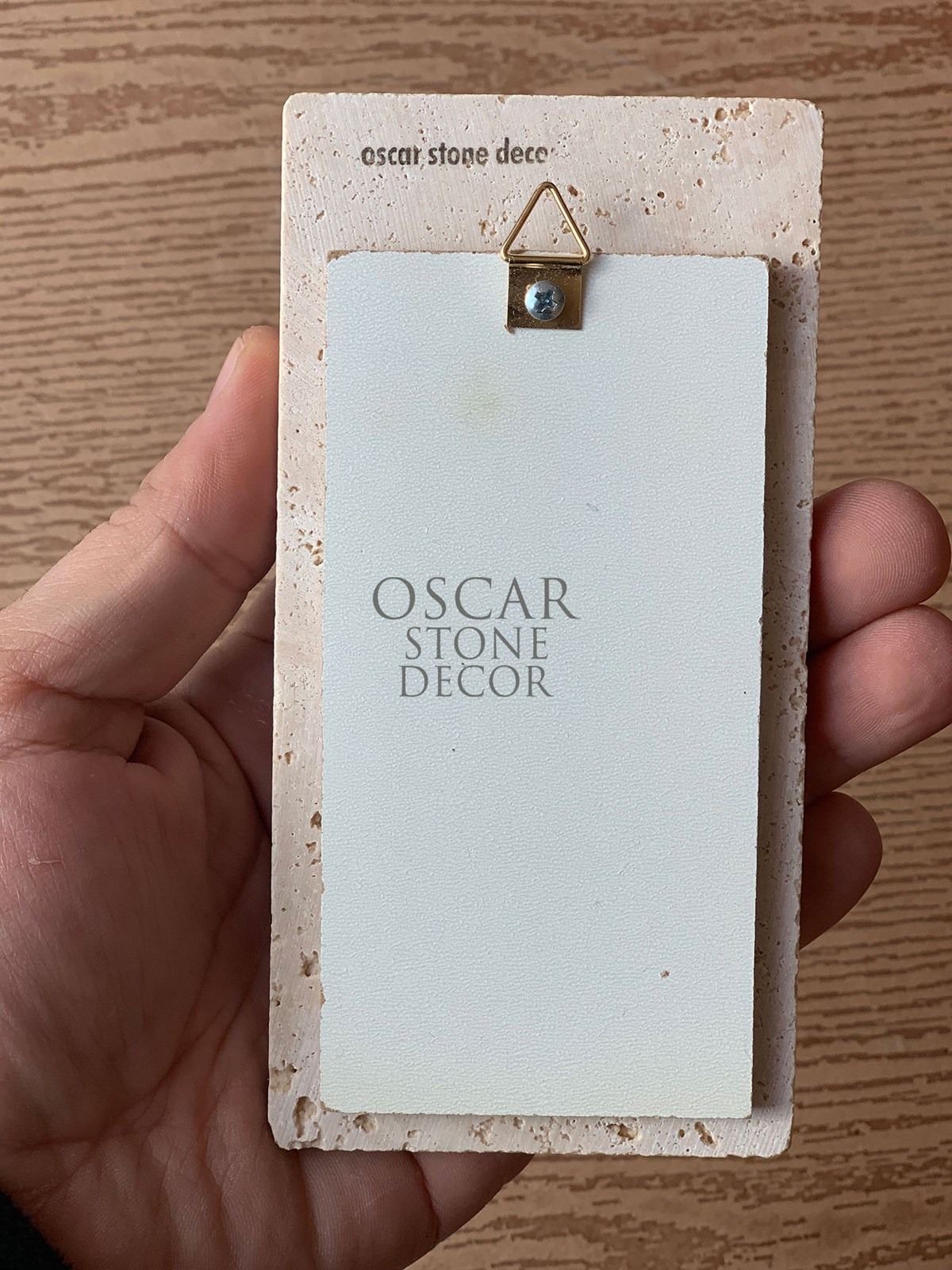 OSCAR STONE DECOR DOĞALTAŞ KAPI NUMARASI, BLUE / KN-B (DOOR NUMBER)