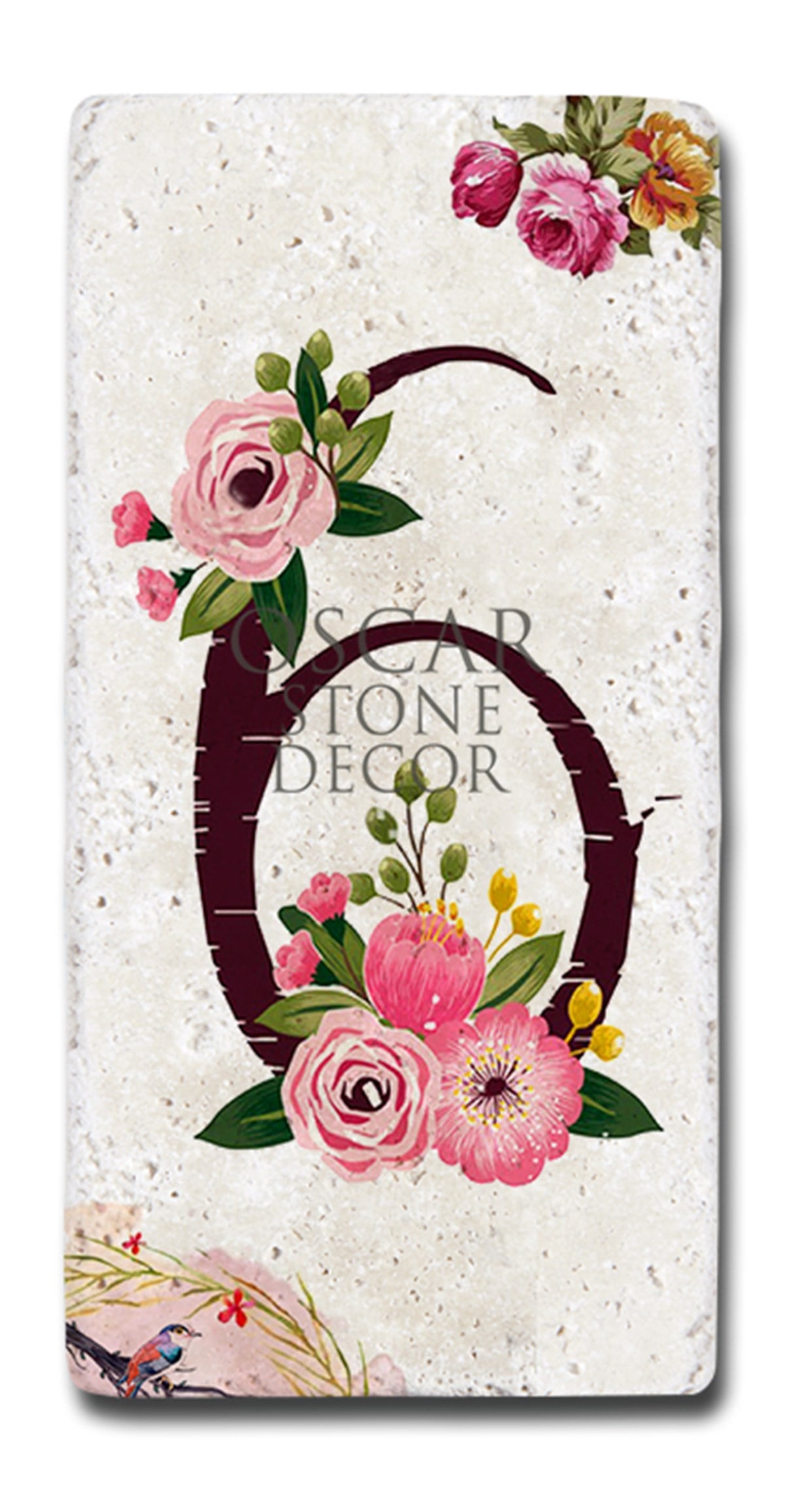 OSCAR STONE DECOR DOĞALTAŞ KAPI NUMARASI, 6 (DOOR NUMBER)