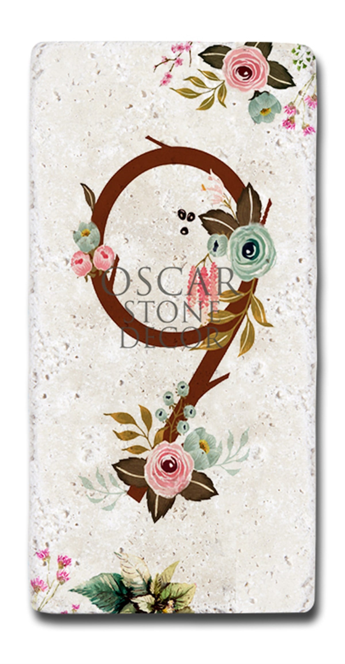 OSCAR STONE DECOR DOĞALTAŞ KAPI NUMARASI, 9 (DOOR NUMBER)