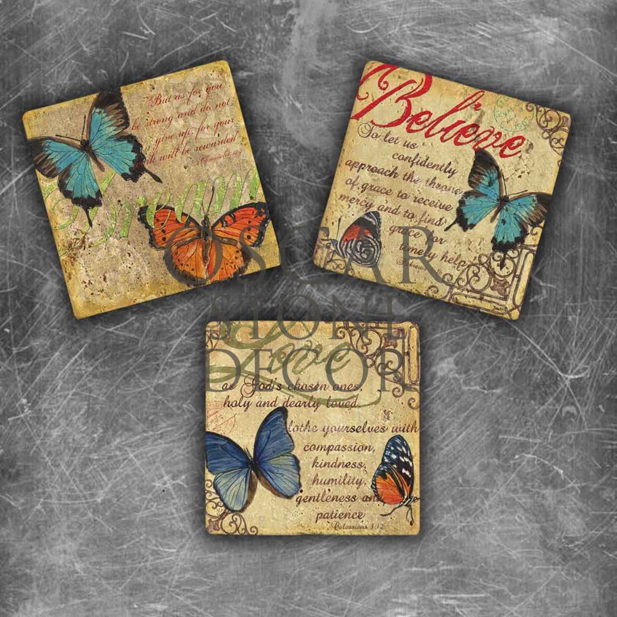 OSCAR STONE DECOR DREAM DOĞALTAŞ MAGNET SETİ / MG-026