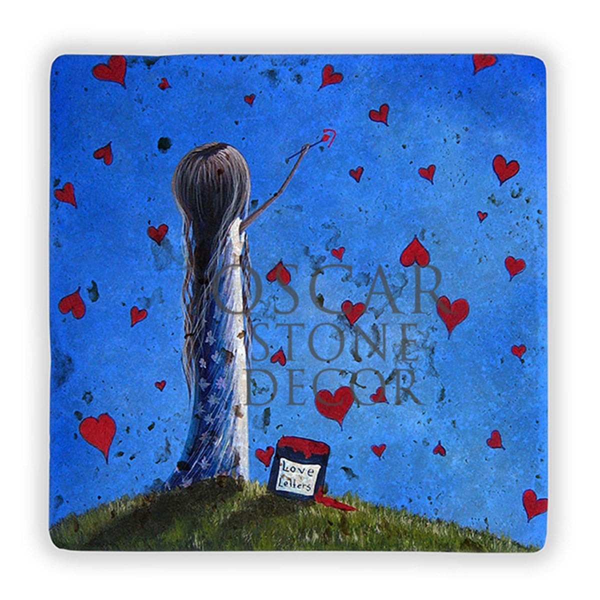 OSCAR STONE DECOR DREAM HEART II DOĞALTAŞ DUVAR DEKORU / DD345 (WALL DECOR)