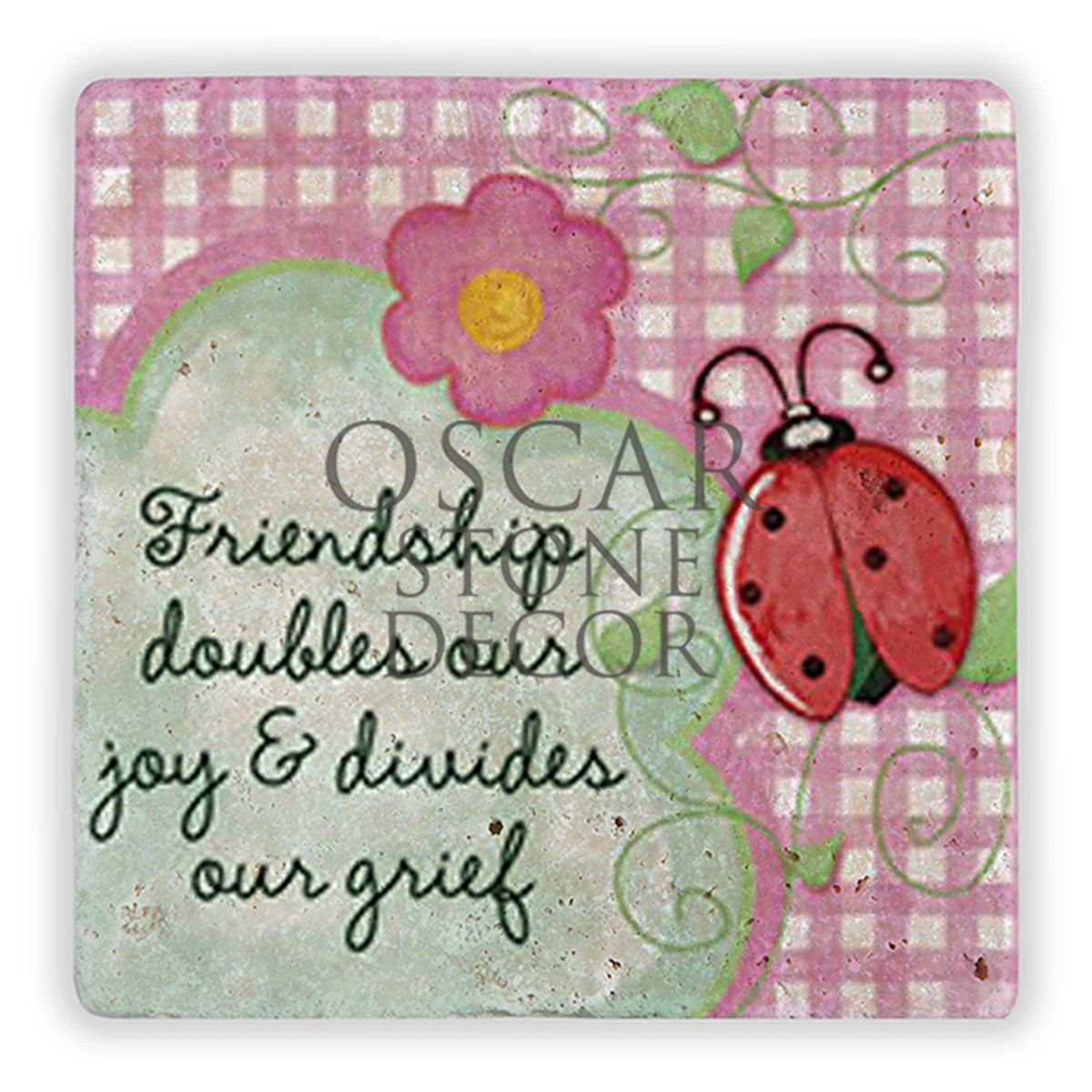 OSCAR STONE DECOR LAYDBUG DOĞALTAŞ DUVAR DEKORU / DD184 (WALL DECOR)