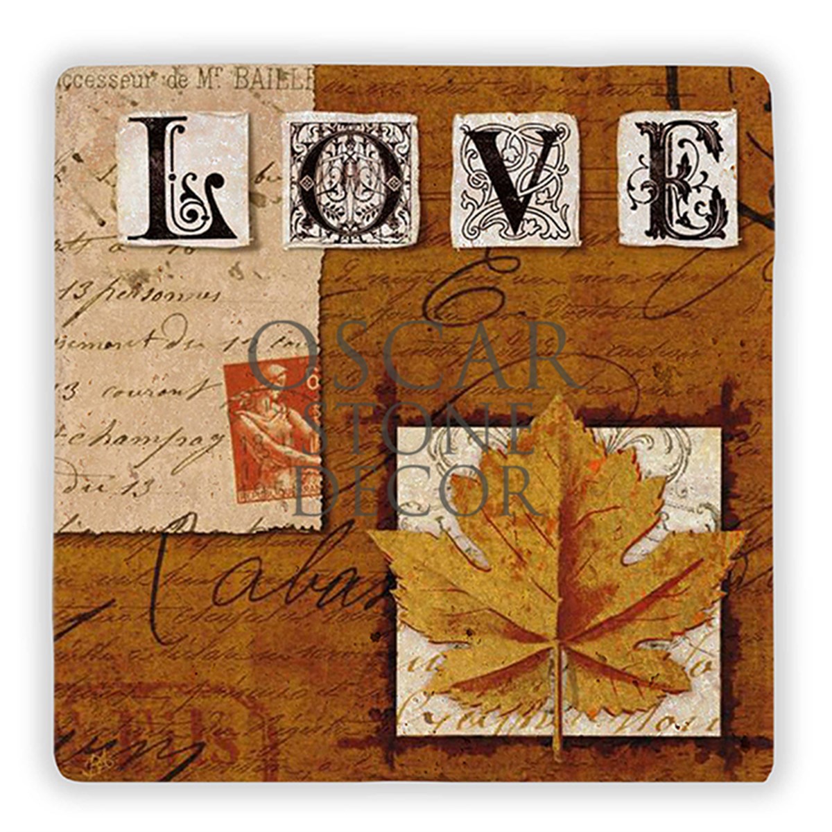 OSCAR STONE DECOR LOVE II DOĞALTAŞ DUVAR DEKORU / DD216 (WALL DECOR)