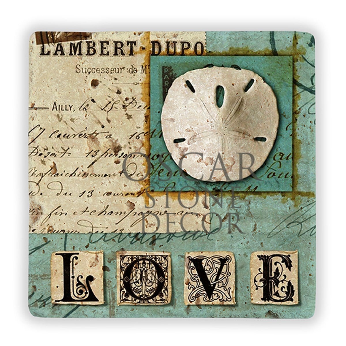OSCAR STONE DECOR LOVE SEA DOĞALTAŞ DUVAR DEKORU / DD296 (WALL DECOR)