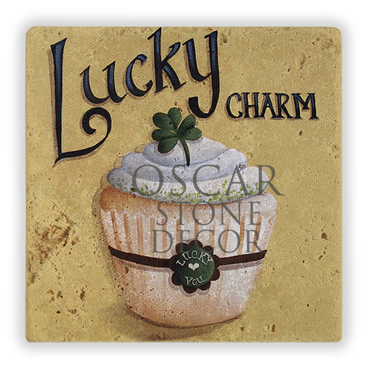 OSCAR STONE DECOR LUCKY CUPCAKES DOĞALTAŞ DUVAR DEKORU / DD260 (WALL DECOR)