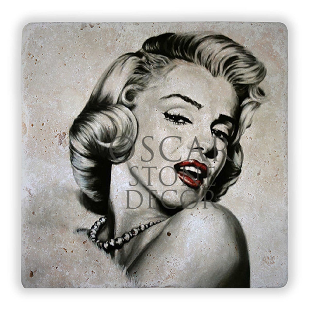 OSCAR STONE DECOR MARILYN III DOĞALTAŞ DUVAR DEKORU / DD129 (WALL DECOR)