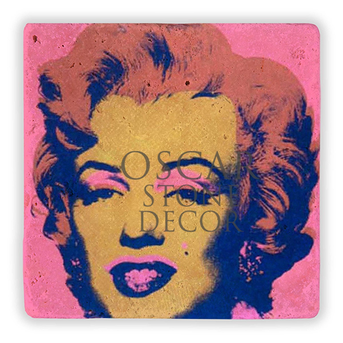 OSCAR STONE DECOR MARILYN POP DOĞALTAŞ DUVAR DEKORU / DD163 (WALL DECOR)