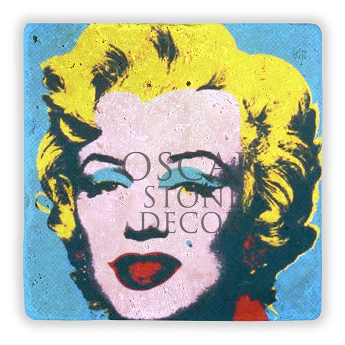 OSCAR STONE DECOR MARILYN POP II DOĞALTAŞ DUVAR DEKORU / DD164 (WALL DECOR)