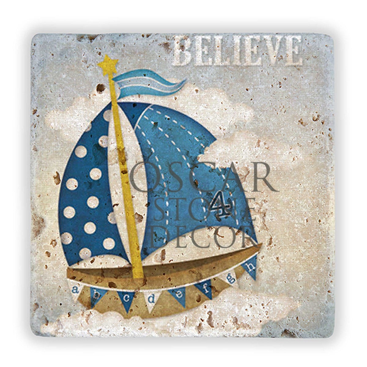 OSCAR STONE DECOR MARINE YACHT DOĞALTAŞ DUVAR DEKORU / DD301 (WALL DECOR)