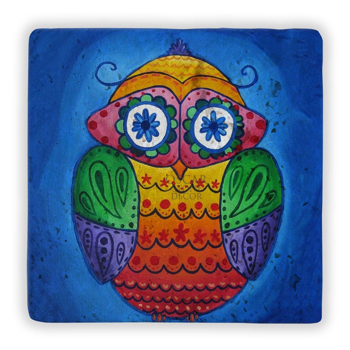 OSCAR STONE DECOR RENGARENK BAYKUŞ DOĞALTAŞ DUVAR DEKORU / DD350 (WALL DECOR)