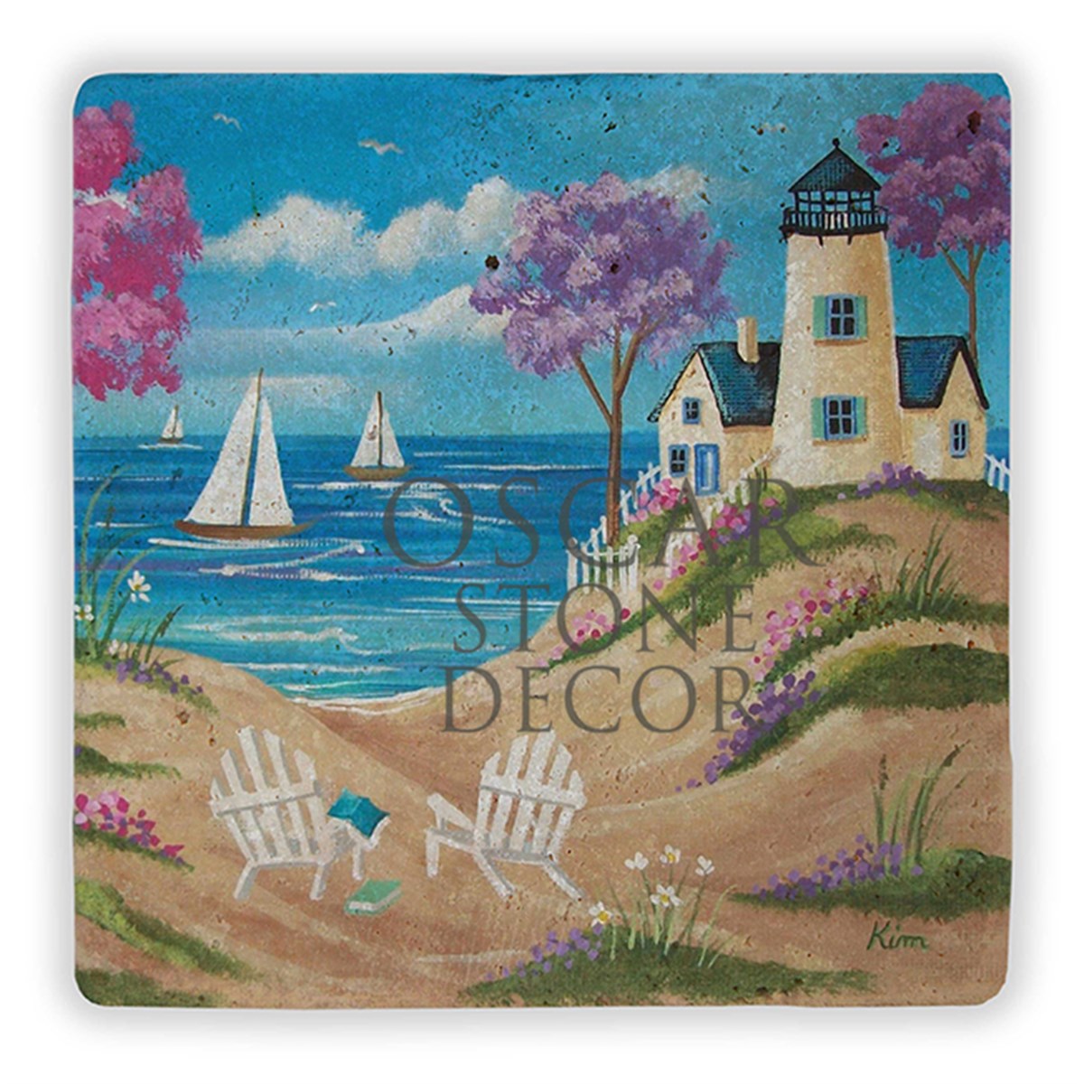 OSCAR STONE DECOR SAHİL KASABASI DOĞALTAŞ DUVAR DEKORU / DD232 (WALL DECOR)