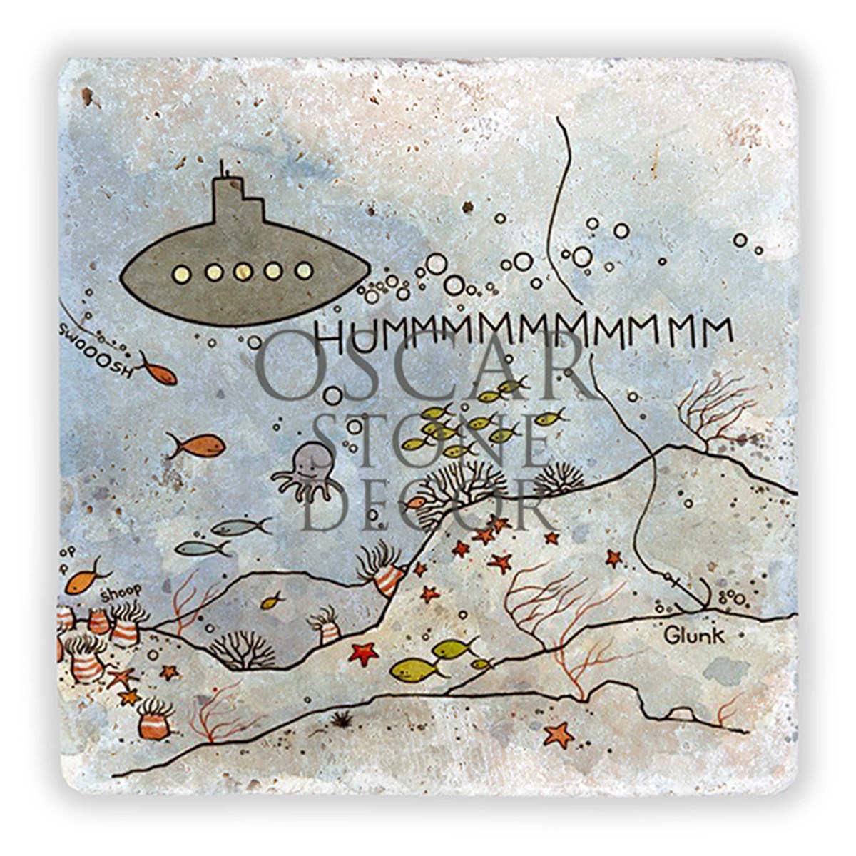 OSCAR STONE DECOR SEA LİFE DOĞALTAŞ DUVAR DEKORU / DD201 (WALL DECOR)