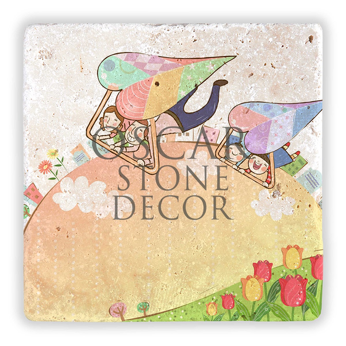 OSCAR STONE DECOR SEVGİLİLER GÜNÜ DOĞALTAŞ DUVAR DEKORU /  SDD-007 (WALL DECOR)