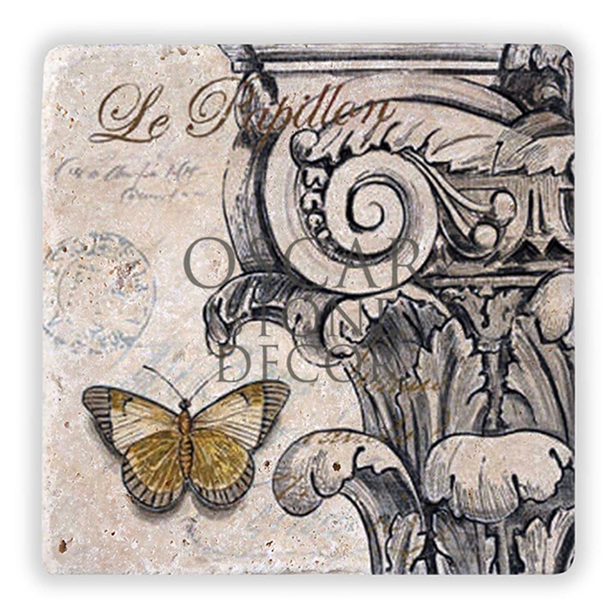 OSCAR STONE DECOR SÜTUN BAŞLIĞI DOĞALTAŞ DUVAR DEKORU / DD178 (WALL DECOR)
