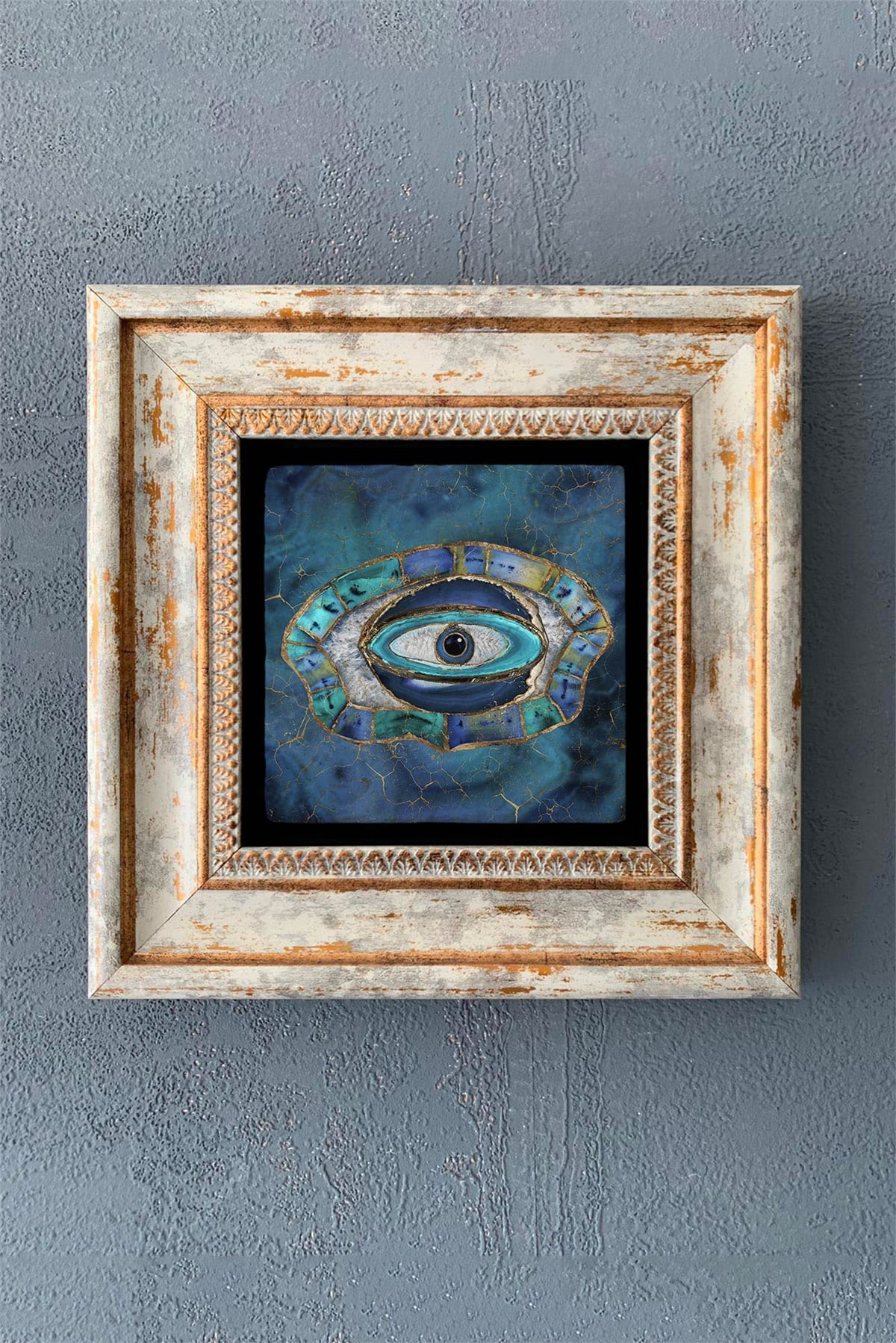 OSCAR STONE DECOR TEKLİ ÇERÇEVELİ DOĞALTAŞ DUVAR DEKORU / CDD1-40-1150 (WALL DECOR)