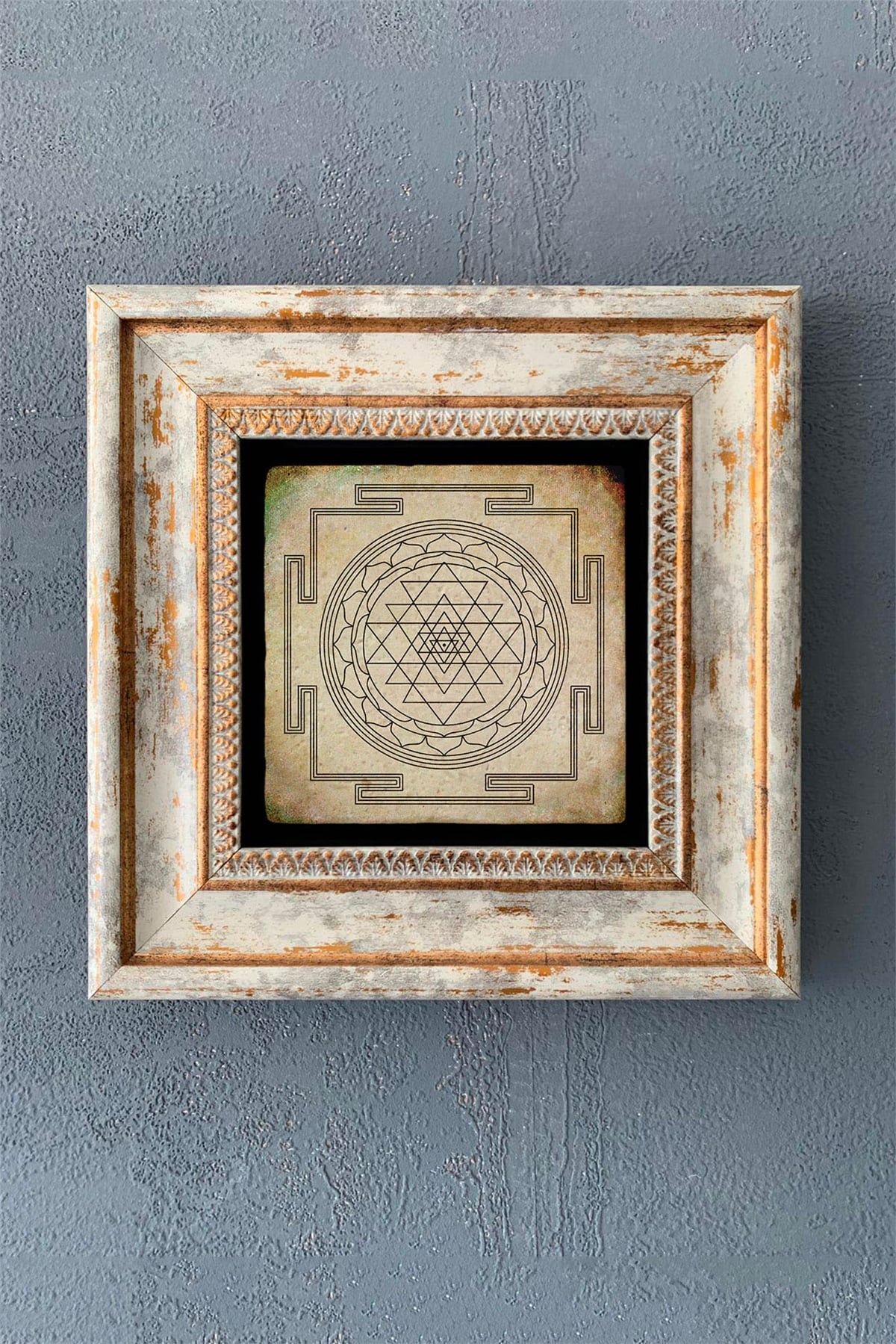 OSCAR STONE DECOR TEKLİ ÇERÇEVELİ DOĞALTAŞ DUVAR DEKORU / CDD1-40-1072 (WALL DECOR)