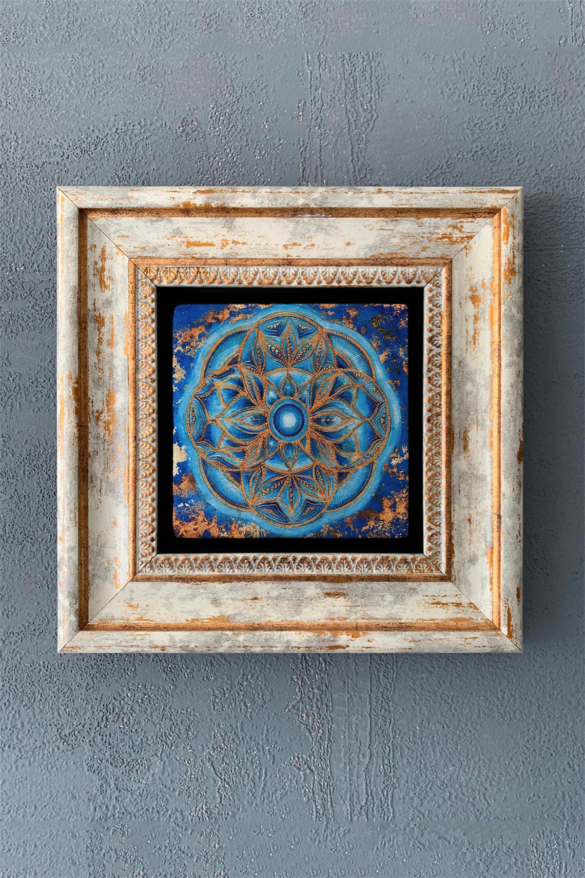 OSCAR STONE DECOR TEKLİ ÇERÇEVELİ DOĞALTAŞ DUVAR DEKORU / CDD1-40-1079 (WALL DECOR)