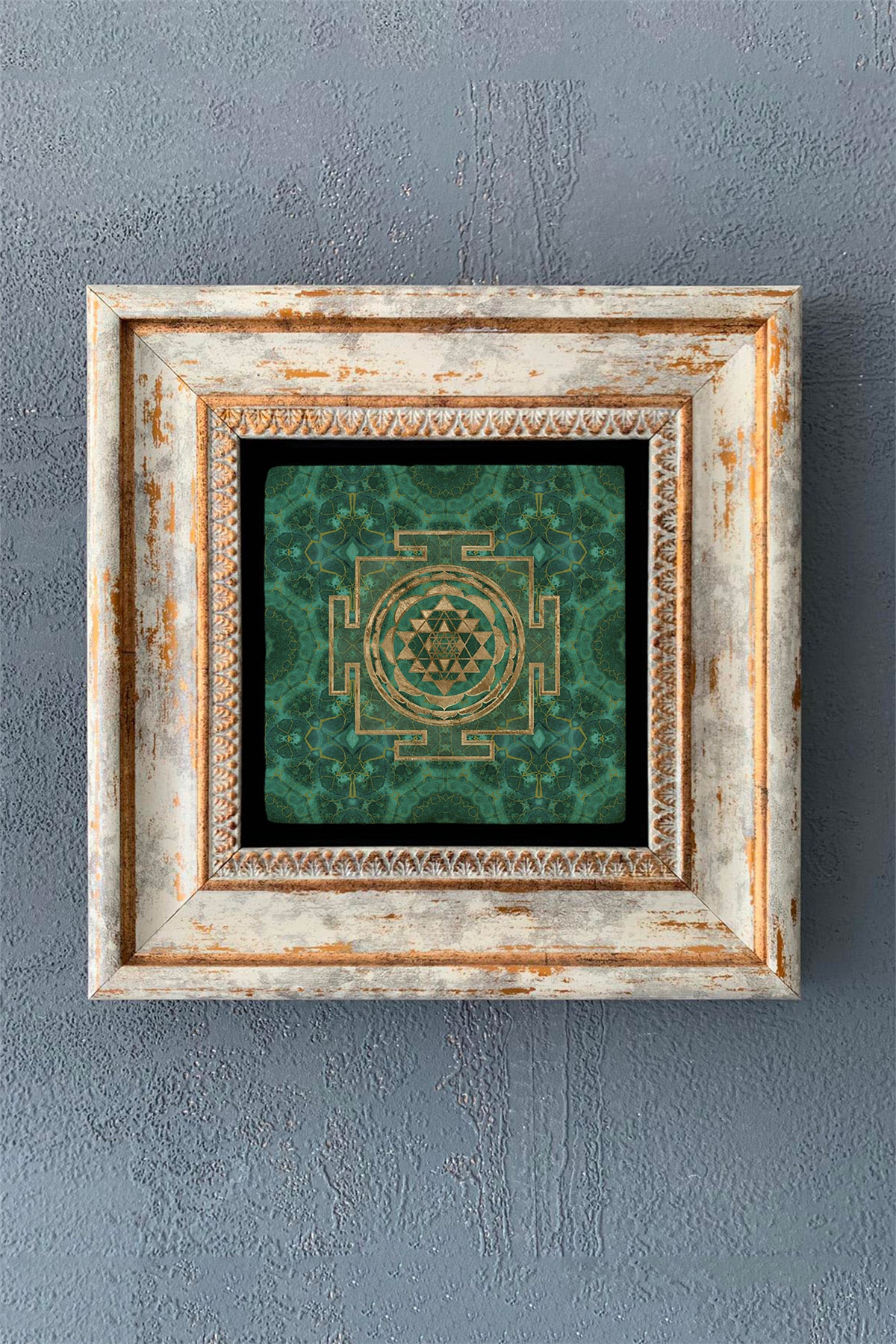 OSCAR STONE DECOR TEKLİ ÇERÇEVELİ DOĞALTAŞ DUVAR DEKORU / CDD1-40-1093 (WALL DECOR)
