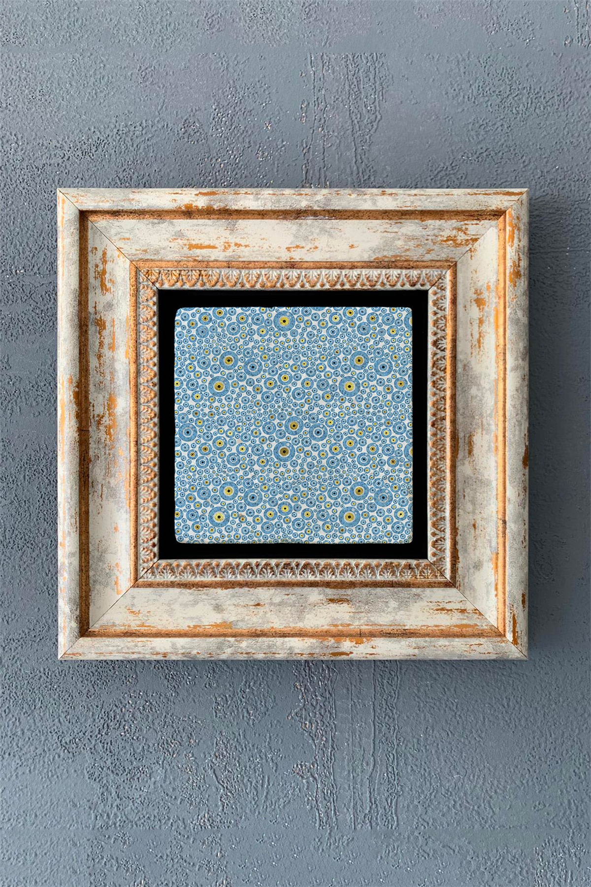 OSCAR STONE DECOR TEKLİ ÇERÇEVELİ DOĞALTAŞ DUVAR DEKORU / CDD1-40-1182 (WALL DECOR)
