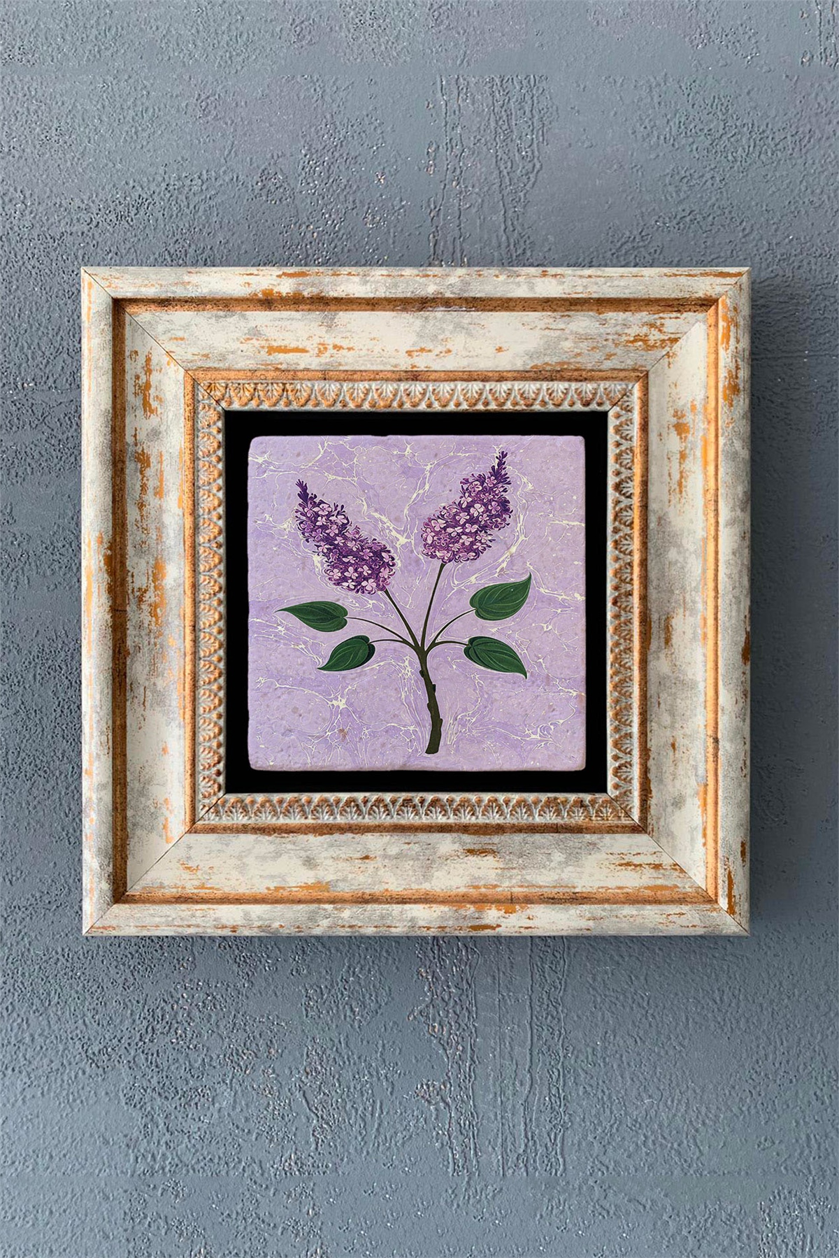 OSCAR STONE DECOR TEKLİ ÇERÇEVELİ DOĞALTAŞ DUVAR DEKORU / CDD1-40-1127 (WALL DECOR)