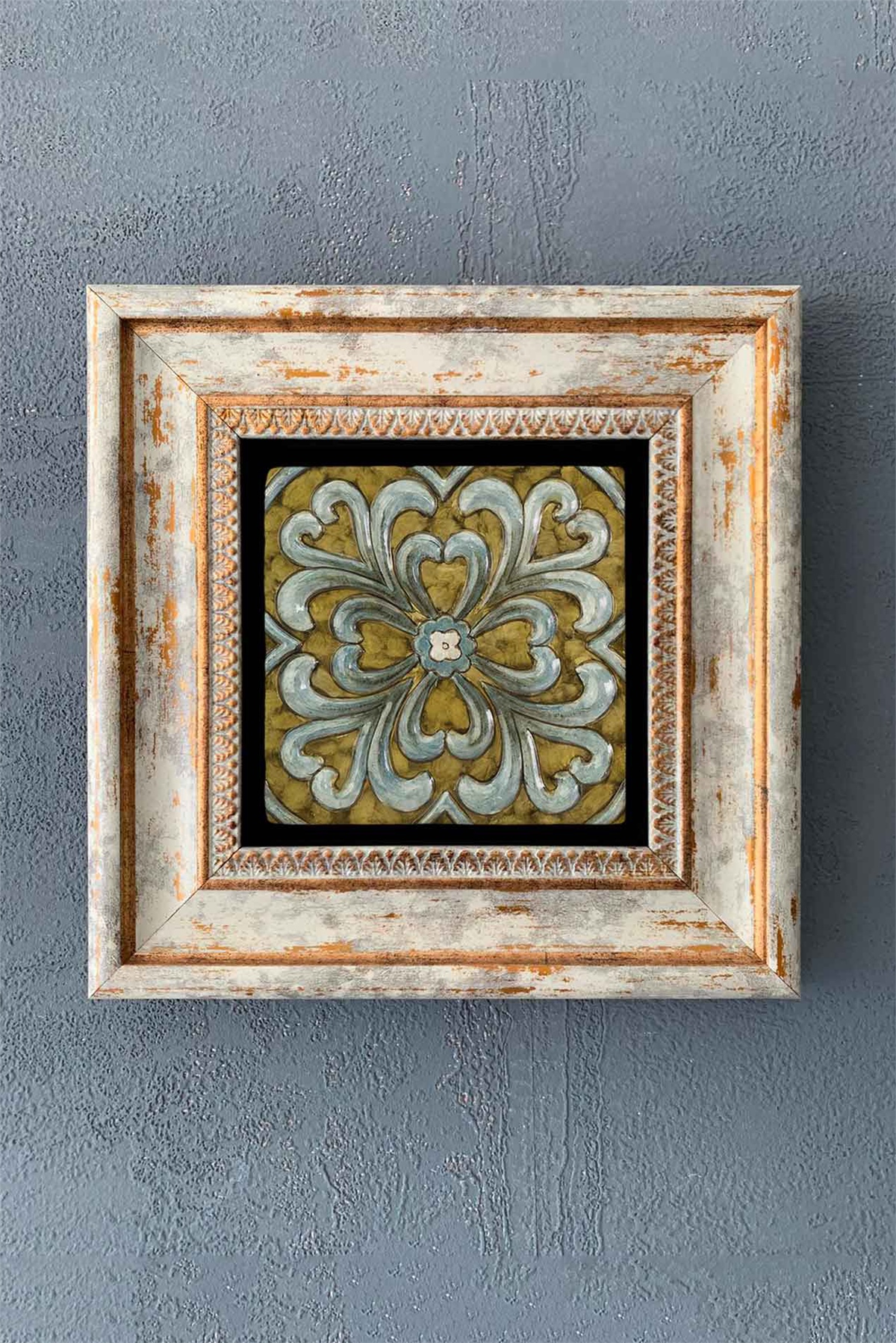 OSCAR STONE DECOR TEKLİ ÇERÇEVELİ DOĞALTAŞ DUVAR DEKORU / CDD1-40-1319 (WALL DECOR)