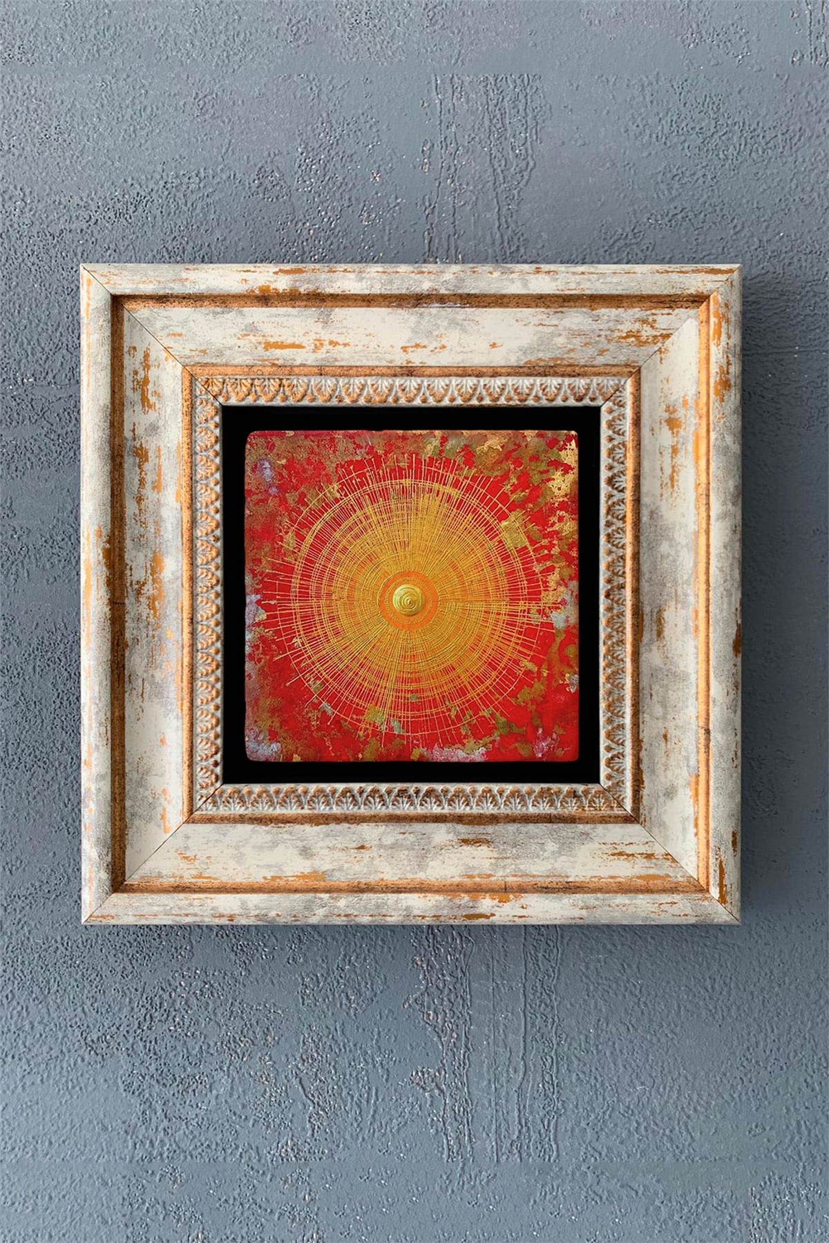 OSCAR STONE DECOR TEKLİ ÇERÇEVELİ DOĞALTAŞ DUVAR DEKORU / CDD1-40-1098 (WALL DECOR)