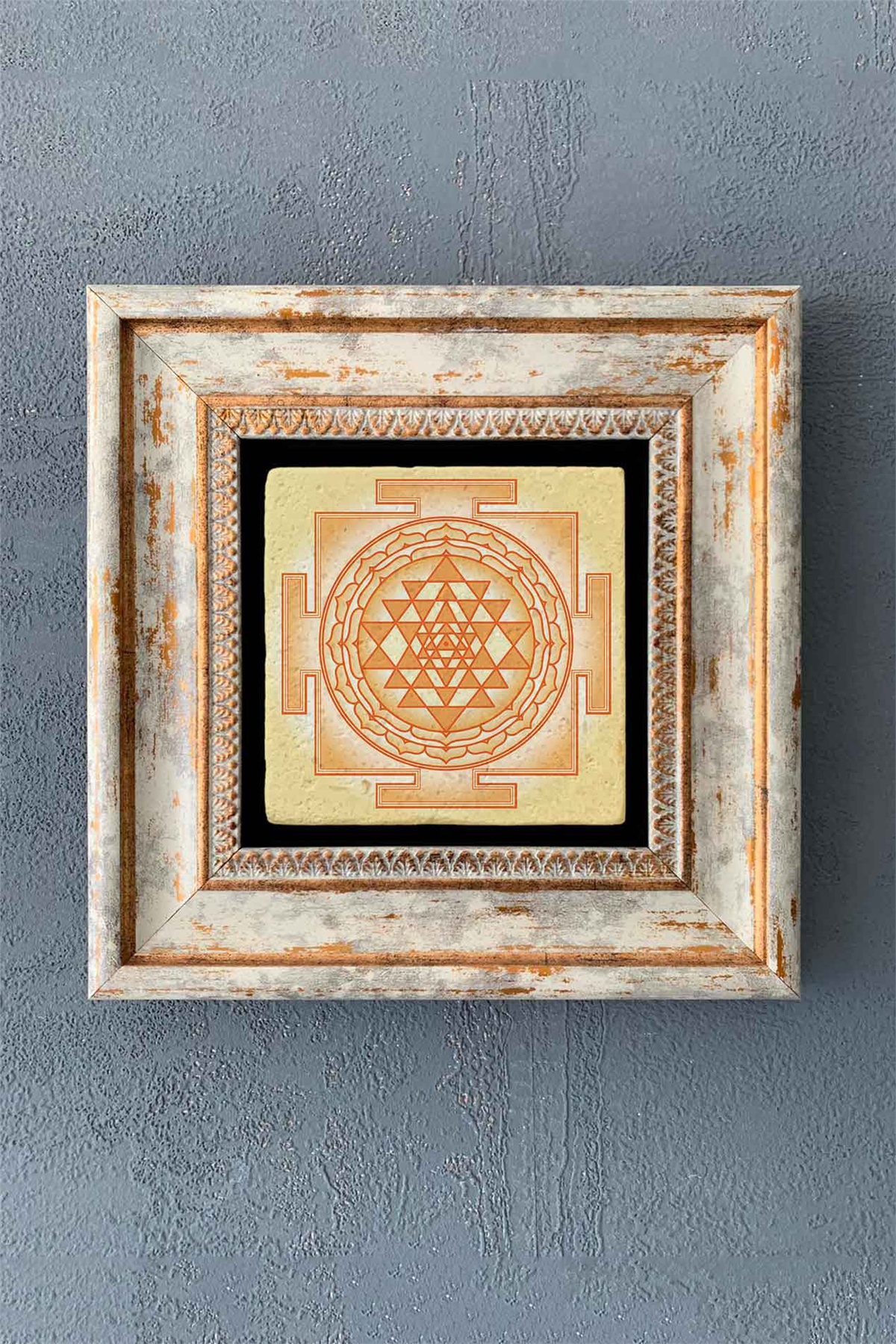 OSCAR STONE DECOR TEKLİ ÇERÇEVELİ DOĞALTAŞ DUVAR DEKORU / CDD1-40-1346 (WALL DECOR)