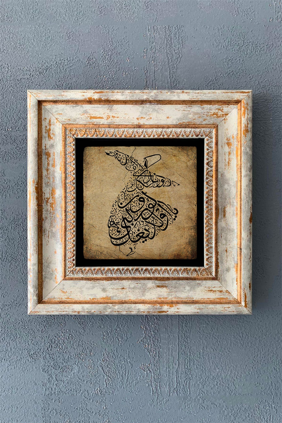 OSCAR STONE DECOR TEKLİ ÇERÇEVELİ DOĞALTAŞ DUVAR DEKORU / CDD1-40-1207 (WALL DECOR)