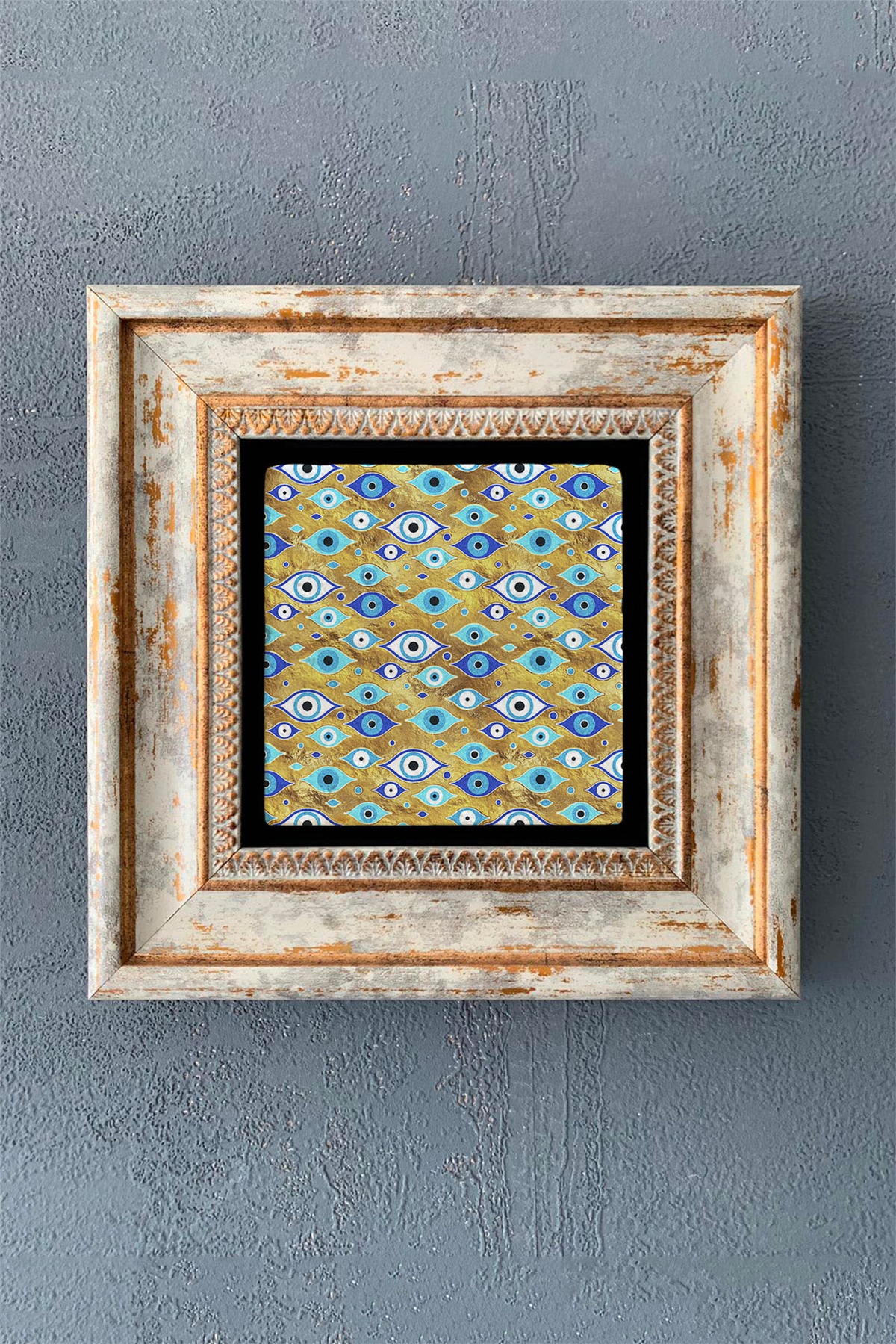 OSCAR STONE DECOR TEKLİ ÇERÇEVELİ DOĞALTAŞ DUVAR DEKORU / CDD1-40-1011 (WALL DECOR)