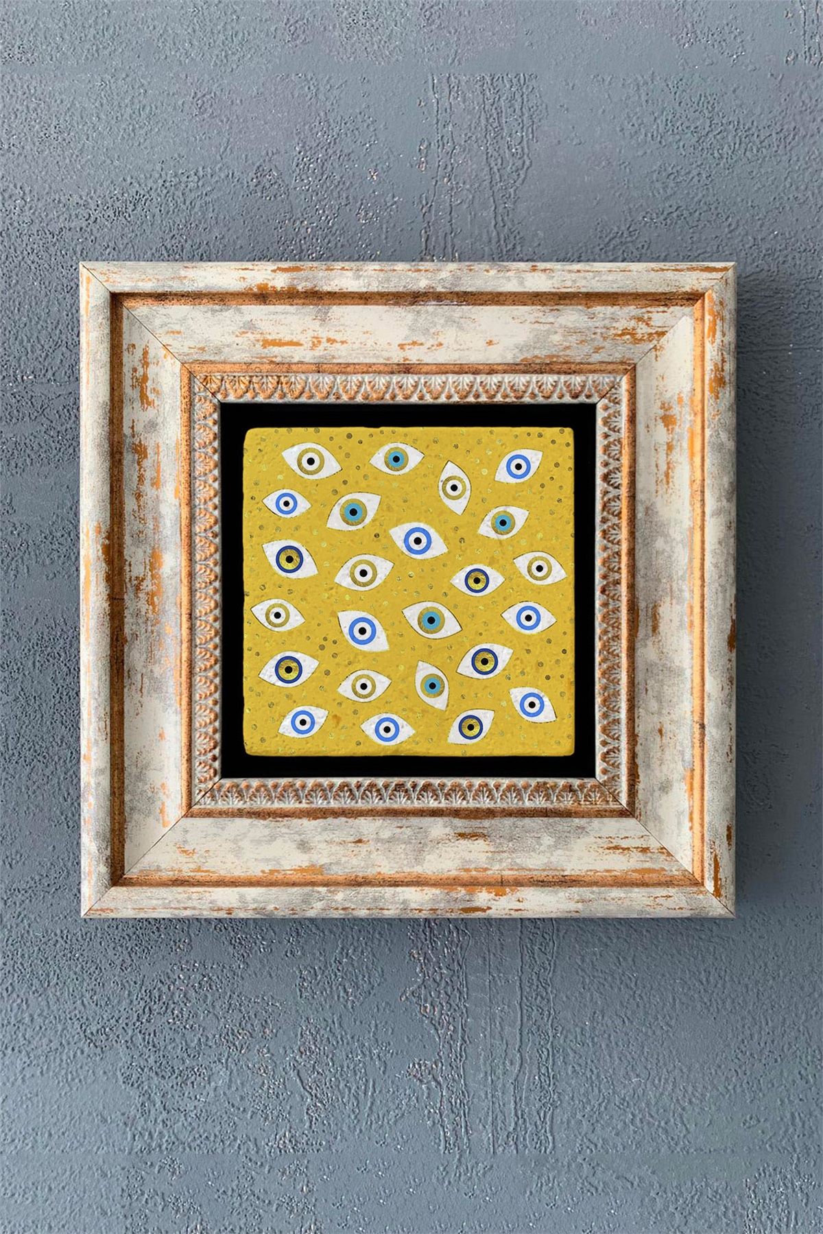 OSCAR STONE DECOR TEKLİ ÇERÇEVELİ DOĞALTAŞ DUVAR DEKORU / CDD1-40-1036 (WALL DECOR)