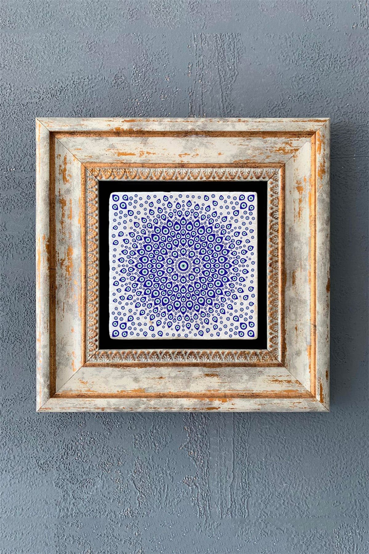 OSCAR STONE DECOR TEKLİ ÇERÇEVELİ DOĞALTAŞ DUVAR DEKORU / CDD1-40-1028 (WALL DECOR)