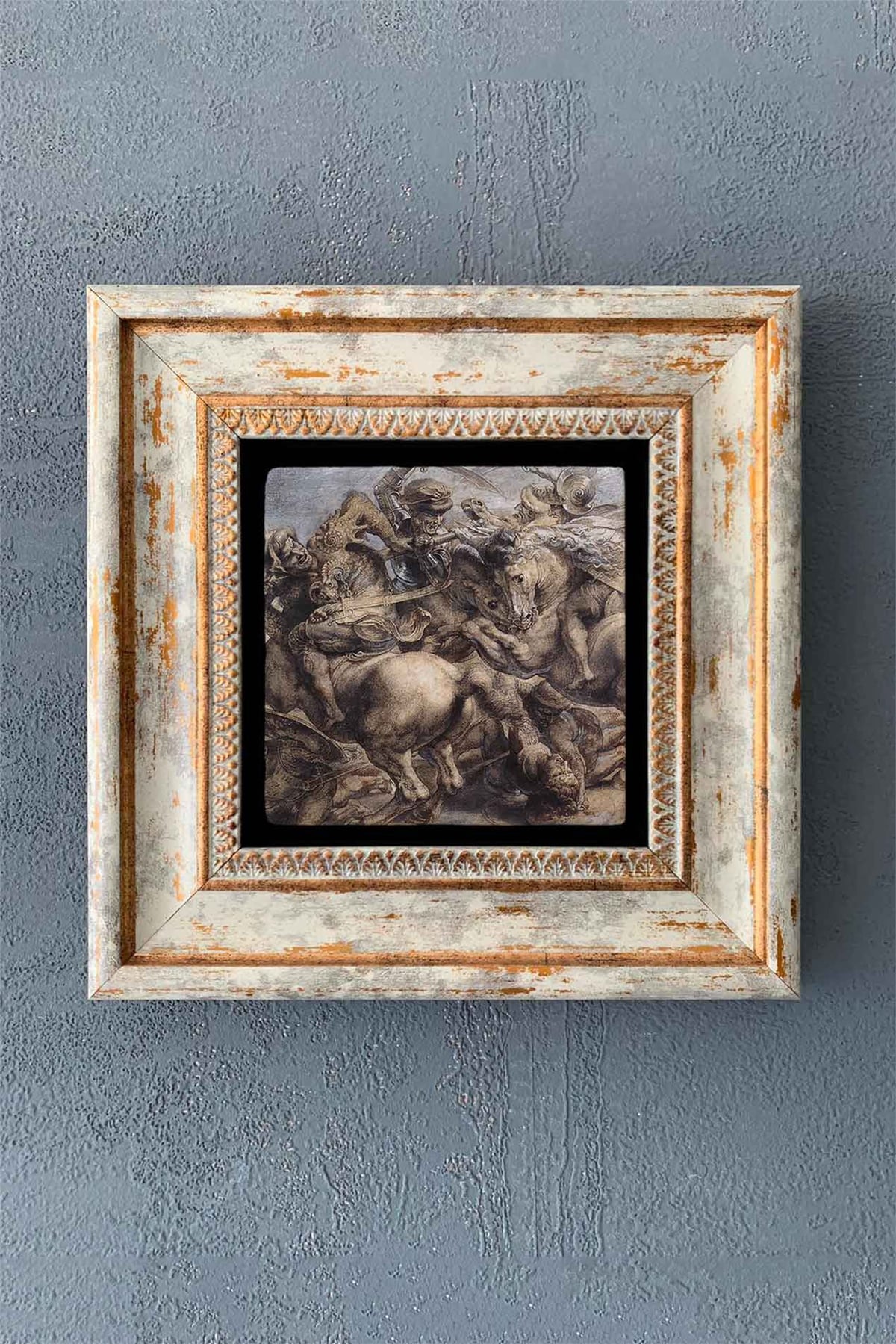 OSCAR STONE DECOR TEKLİ ÇERÇEVELİ DOĞALTAŞ DUVAR DEKORU / CDD1-40-1314 (WALL DECOR)