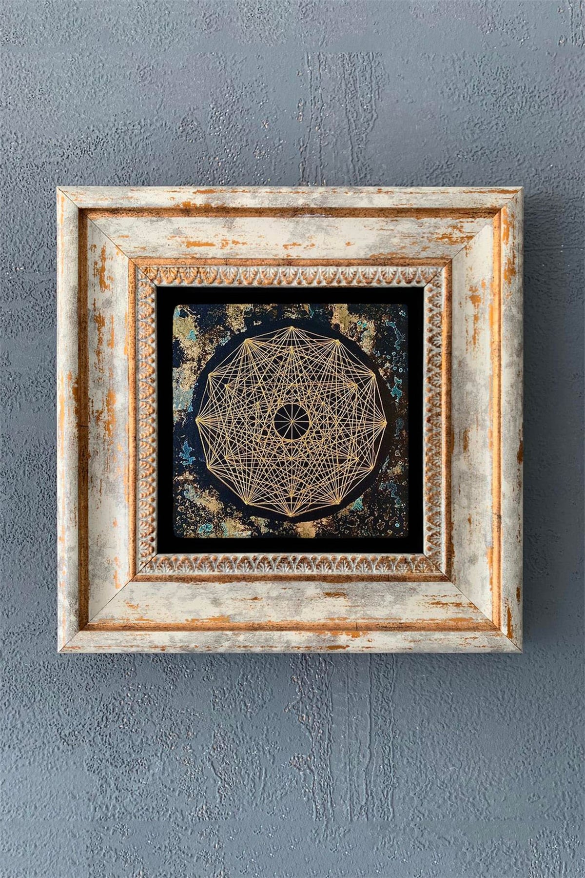 OSCAR STONE DECOR TEKLİ ÇERÇEVELİ DOĞALTAŞ DUVAR DEKORU / CDD1-40-1088 (WALL DECOR)