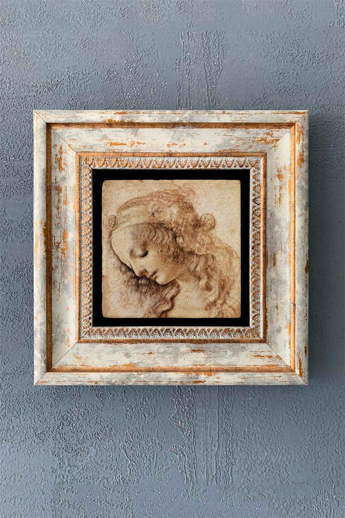 OSCAR STONE DECOR TEKLİ ÇERÇEVELİ DOĞALTAŞ DUVAR DEKORU / CDD1-40-1333 (WALL DECOR)